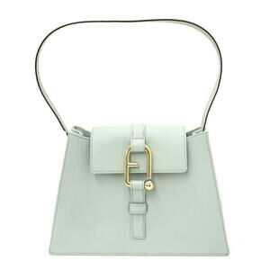 Furla Nuvola Shoulder Bag Blue Green